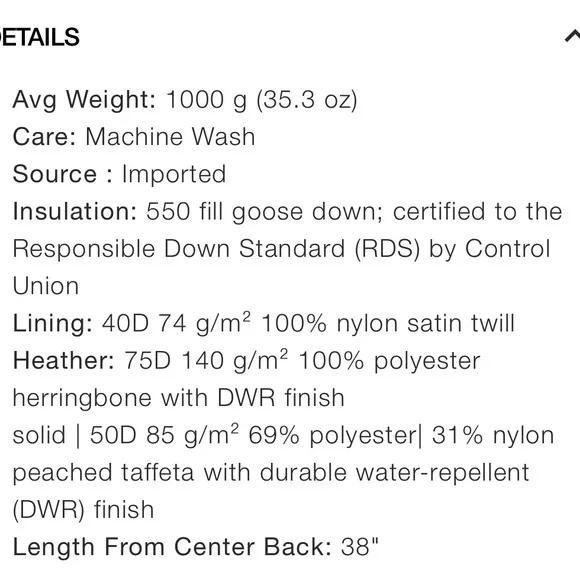 The North Face Miss Metro Parka ll. - Picture 11 of 11